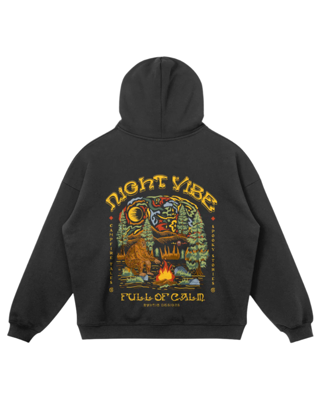 'Full of Calm' bigfoot hoodie