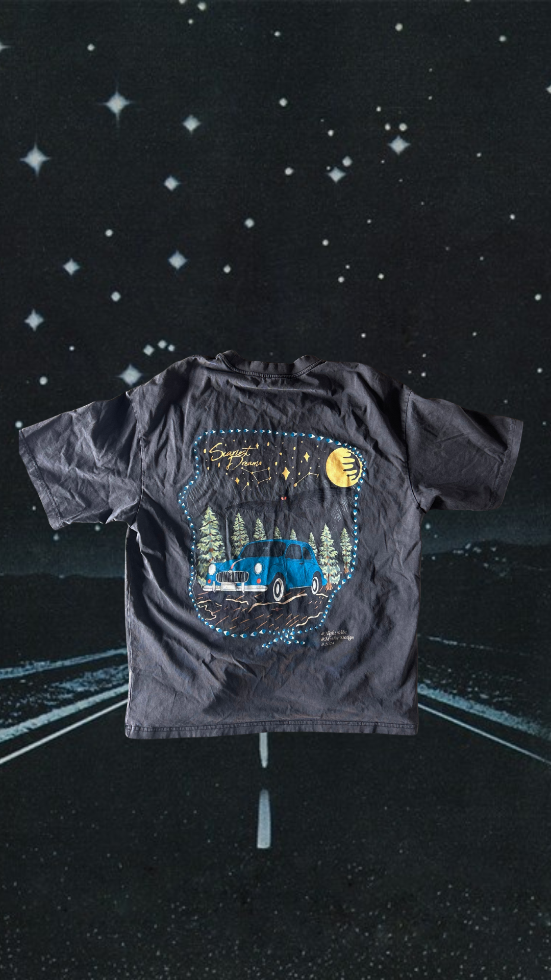 'Scariest Dream' mothman t-shirt