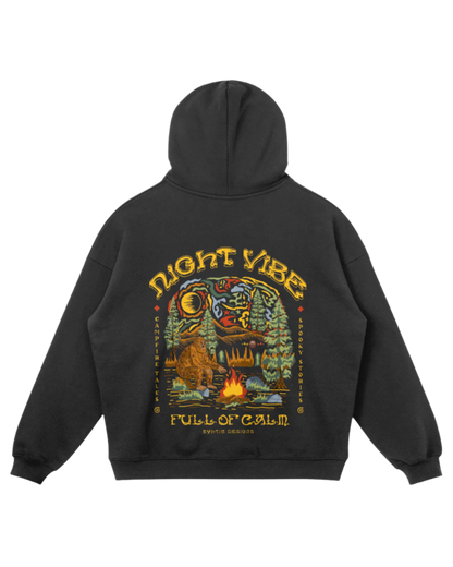 'Full of Calm' bigfoot hoodie