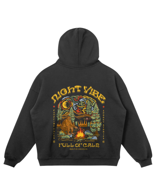 'Full of Calm' bigfoot hoodie